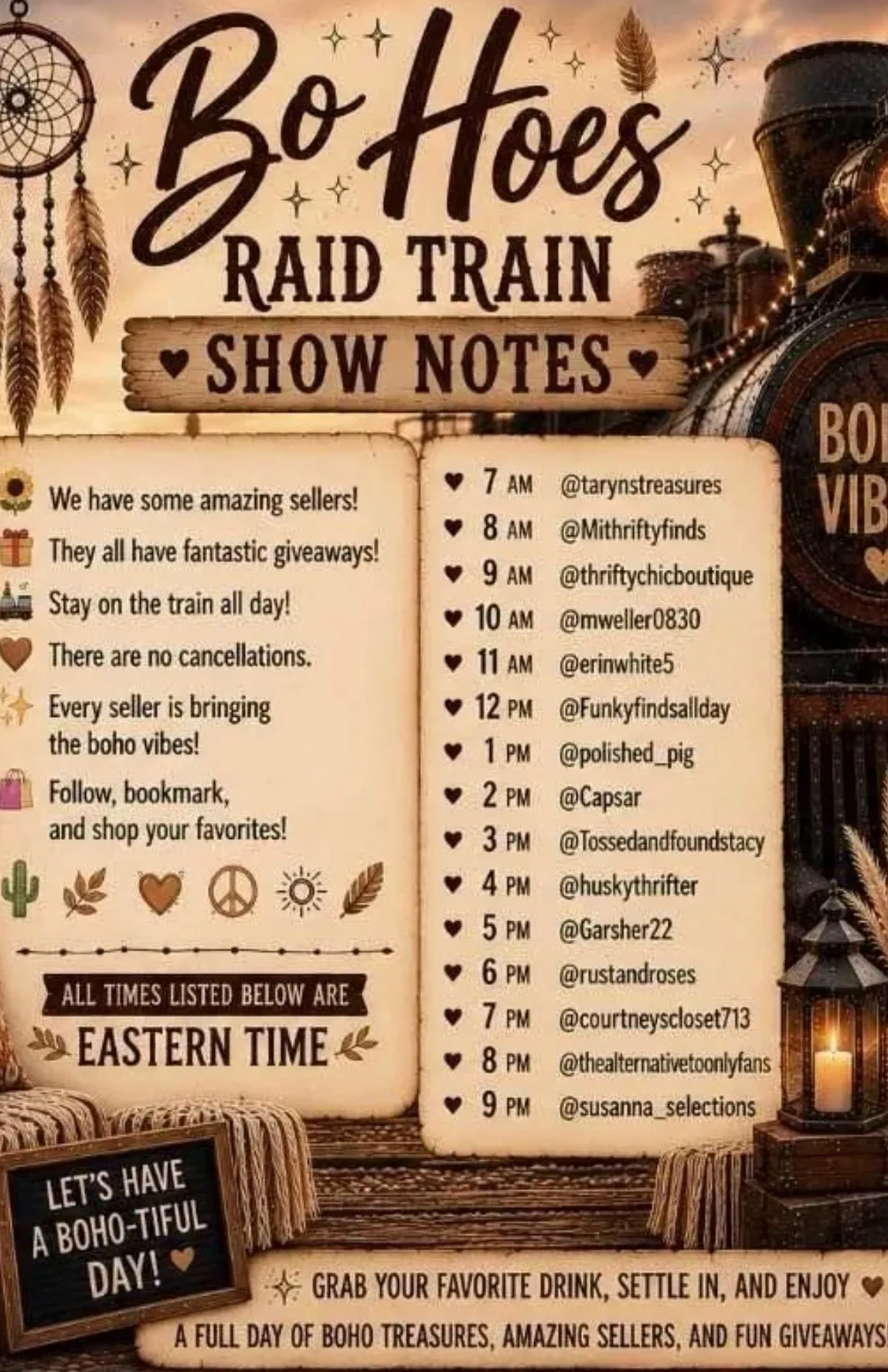 Thumbnail for live show