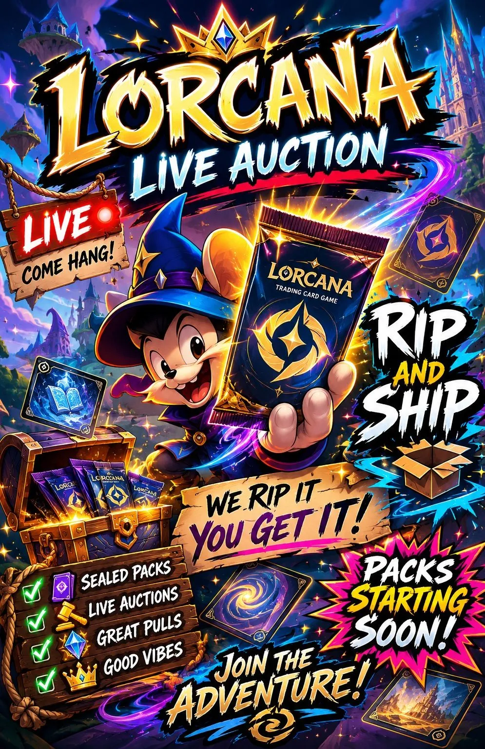 Thumbnail for live show