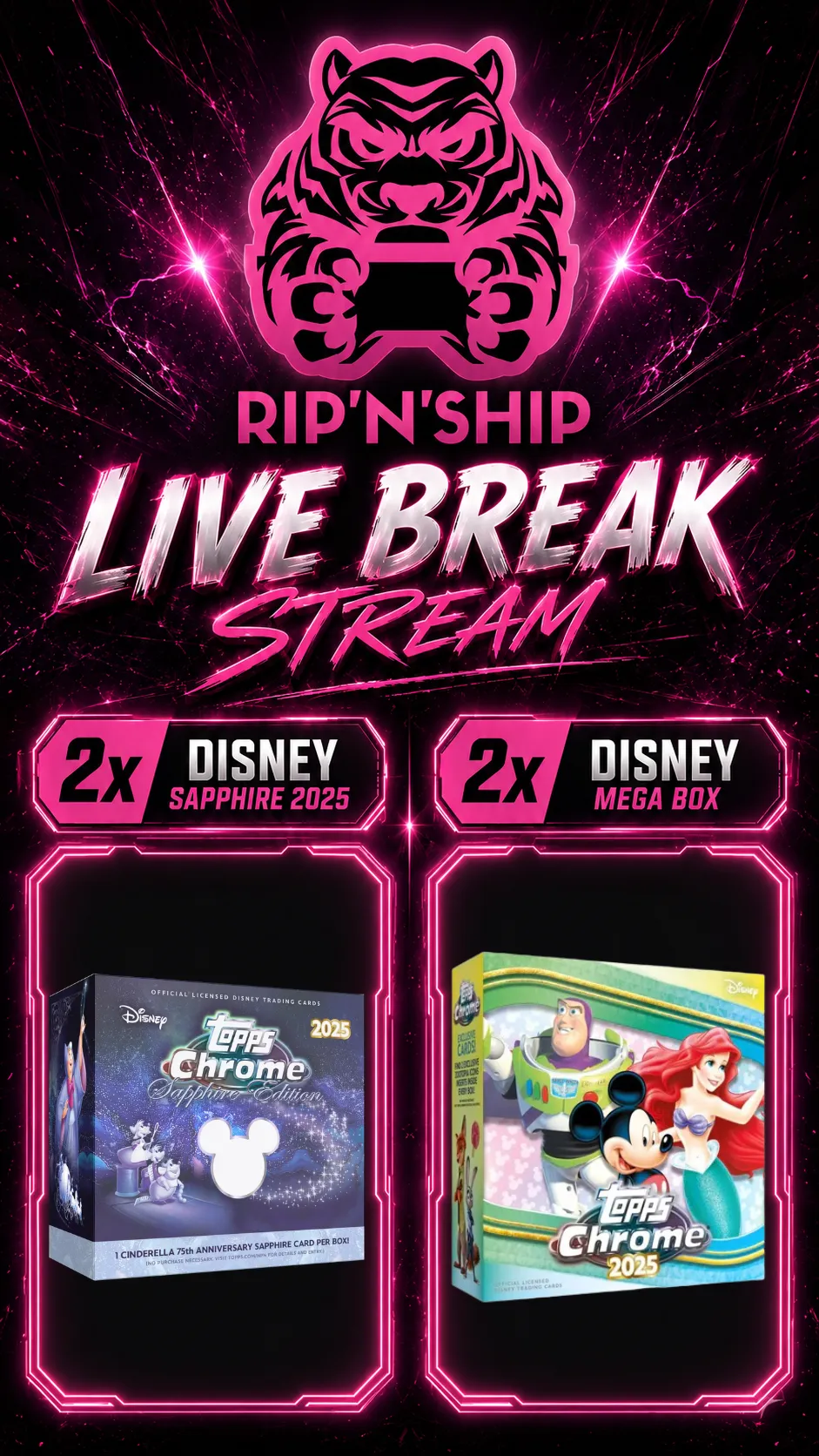 Thumbnail for live show