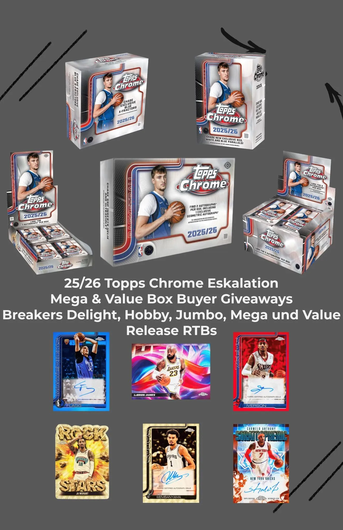 🇩🇪 🔥 TOPPS CHROME ESKALATION PART II 🔥