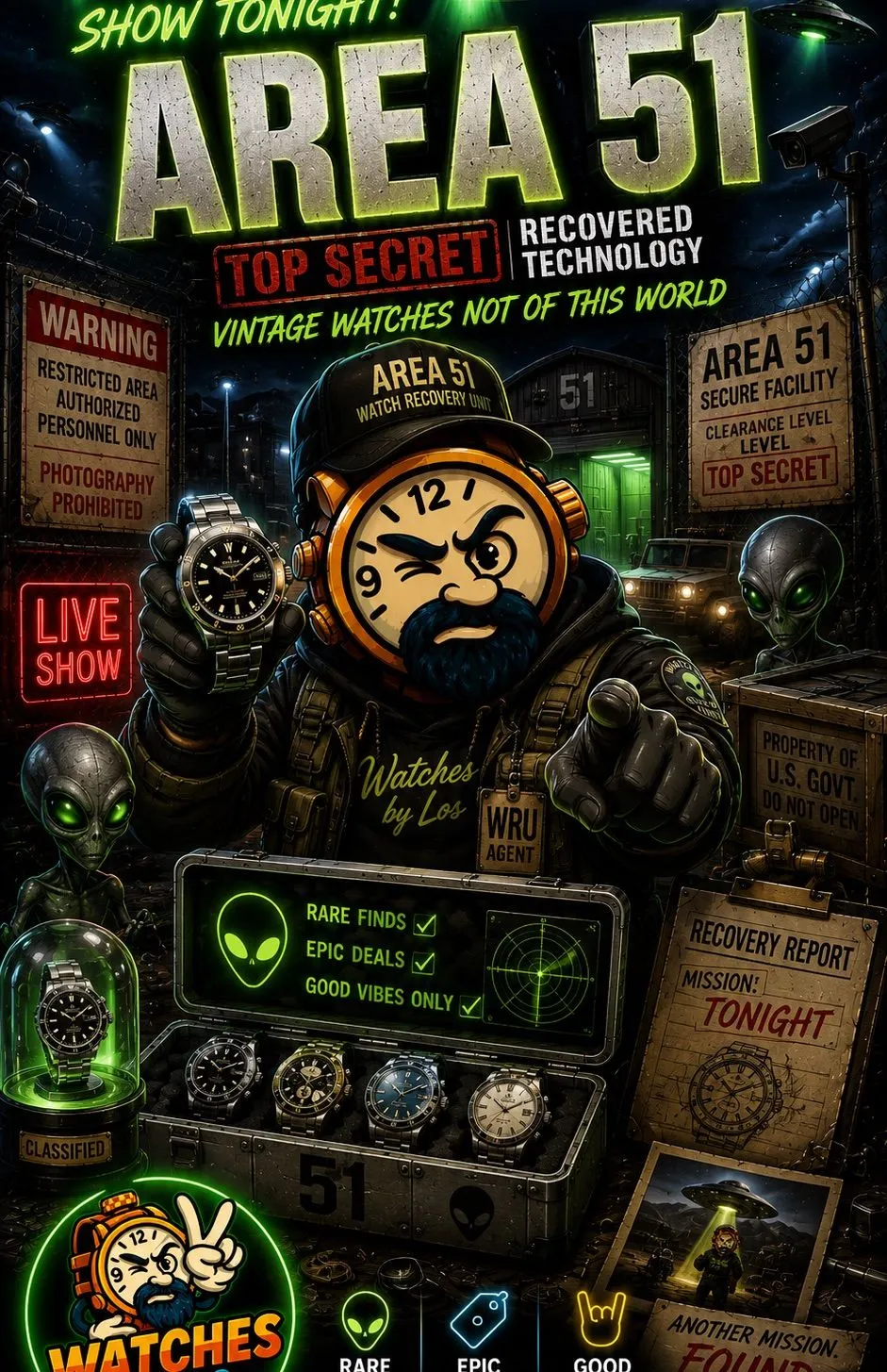 Thumbnail for live show