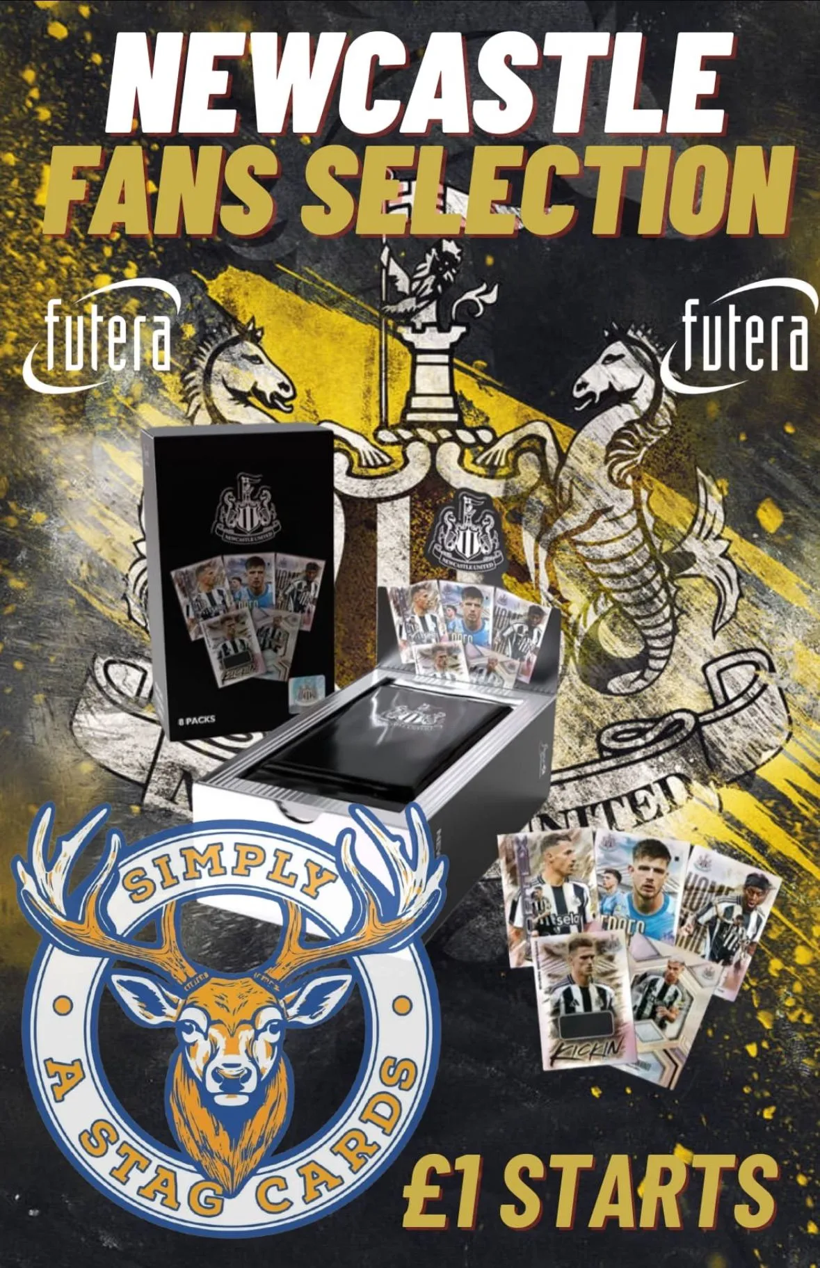 BRAND NEW! NEWCASTLE FAN SELECTION