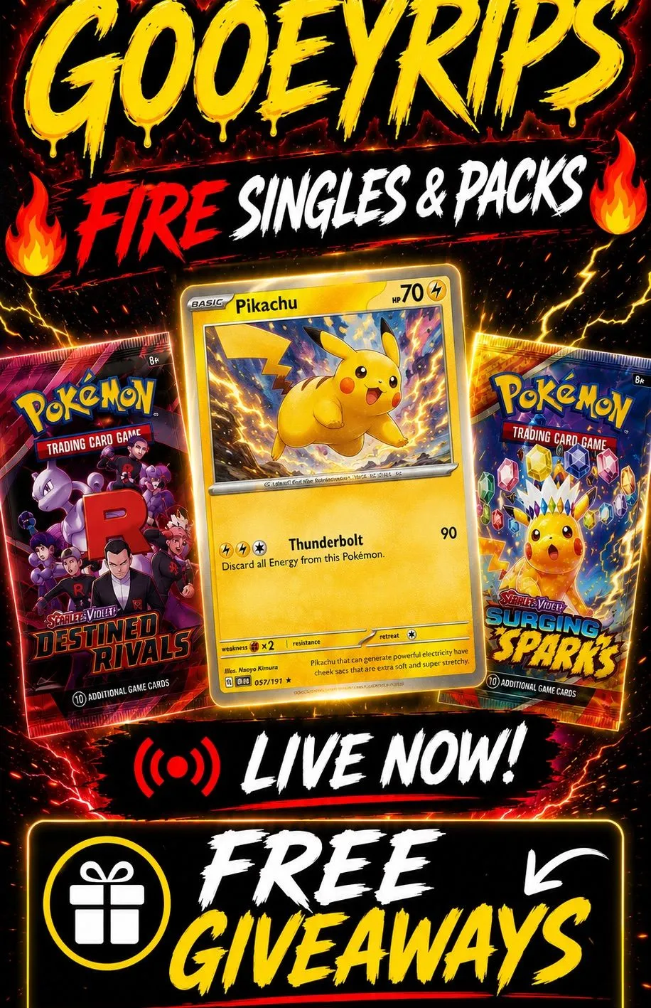 Thumbnail for live show