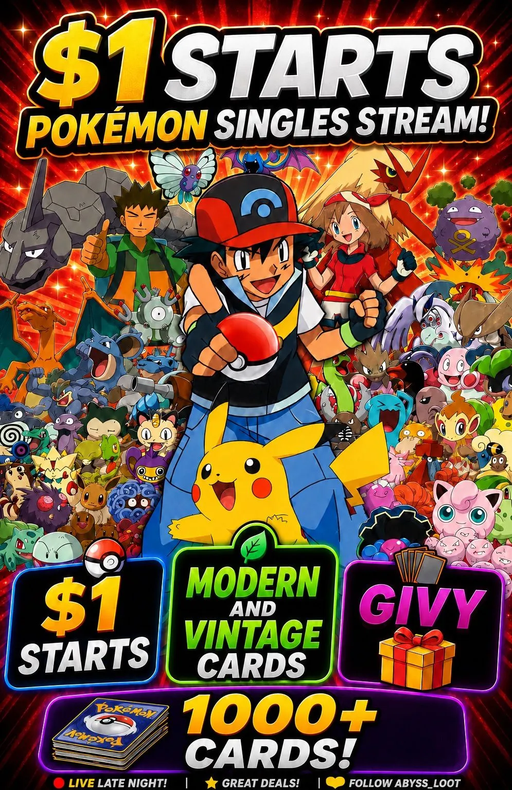 Thumbnail for live show