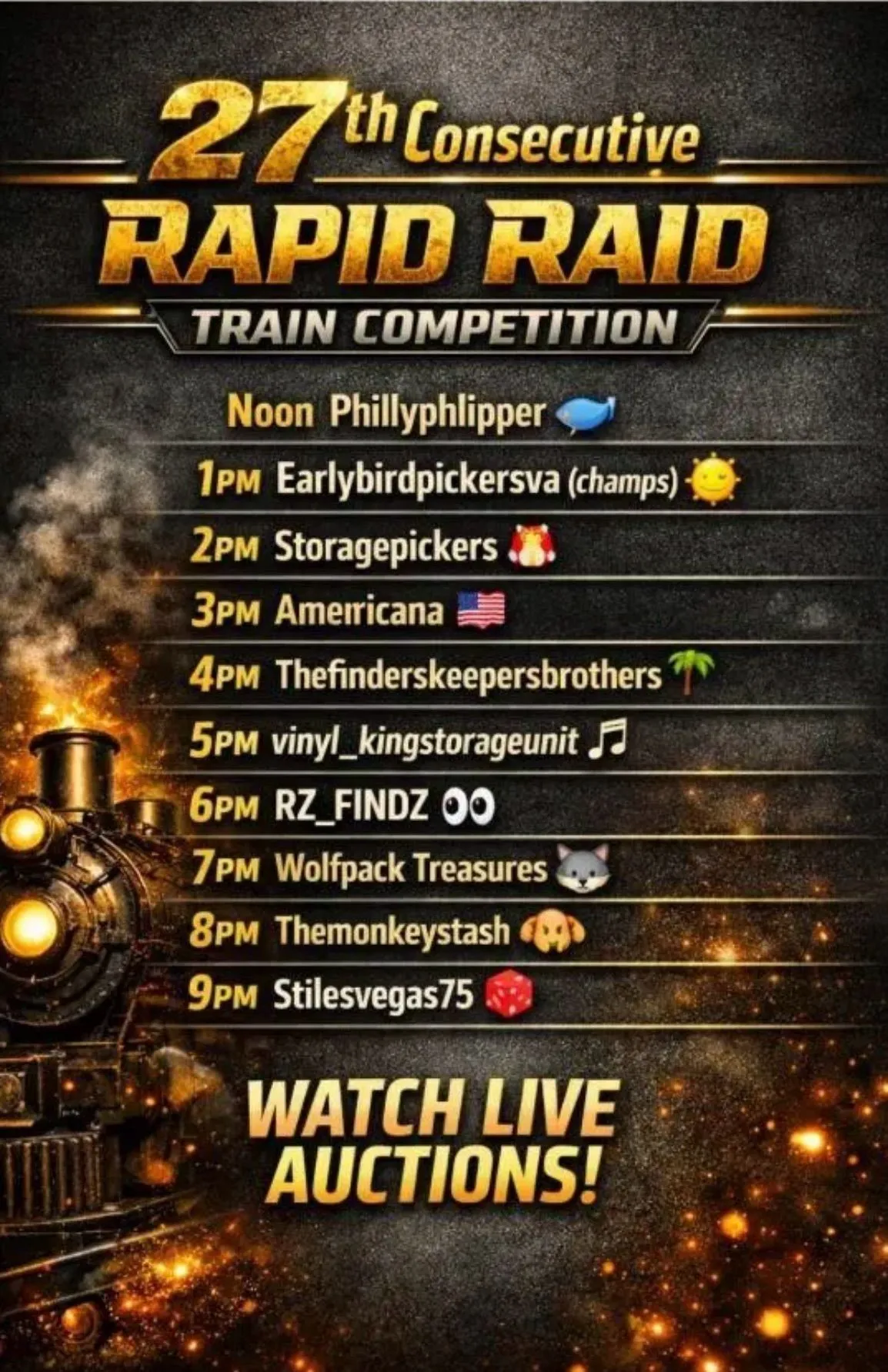 Thumbnail for live show