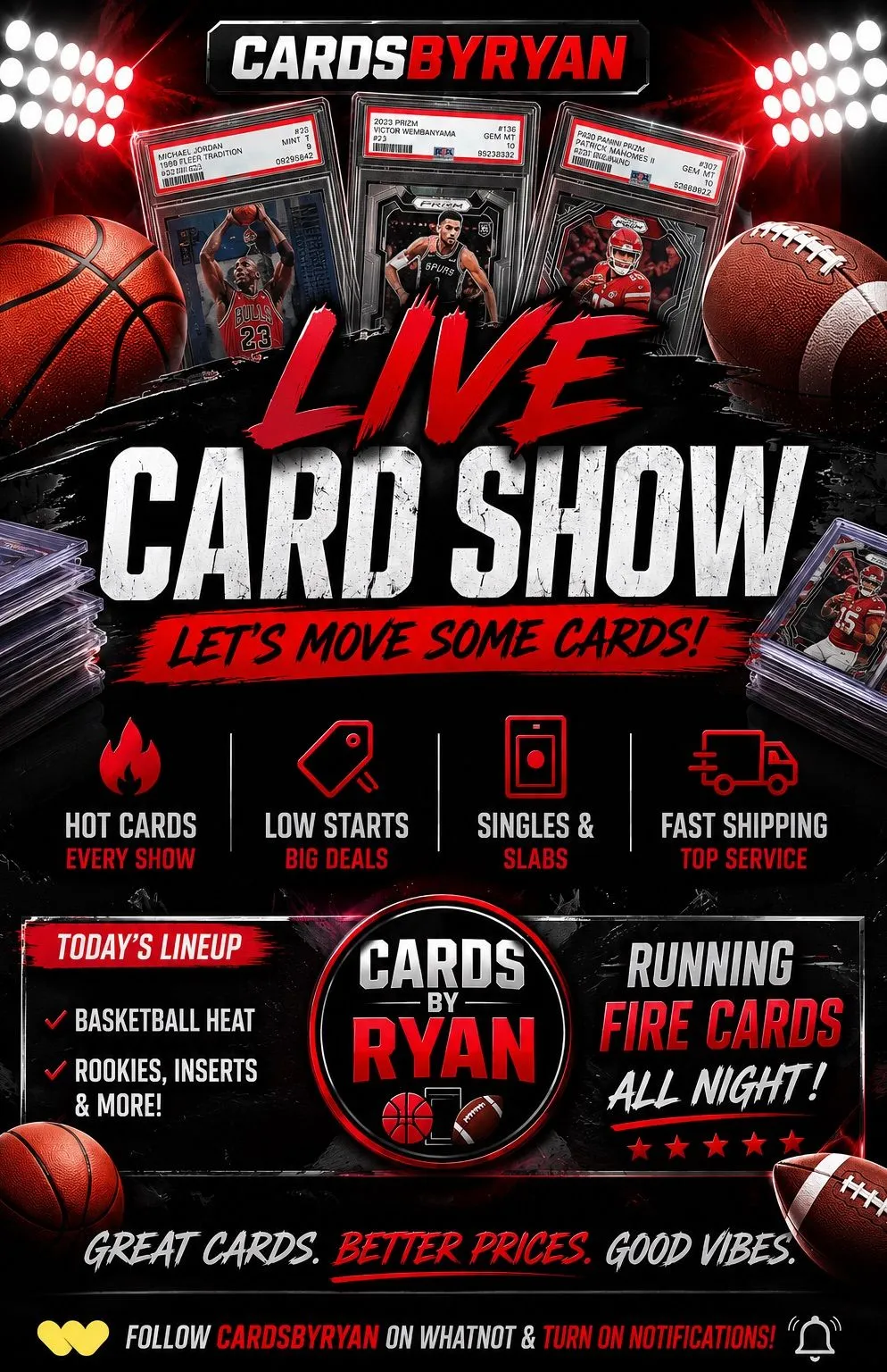 Thumbnail for live show