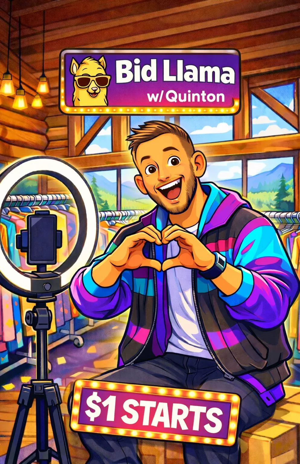 Thumbnail for live show