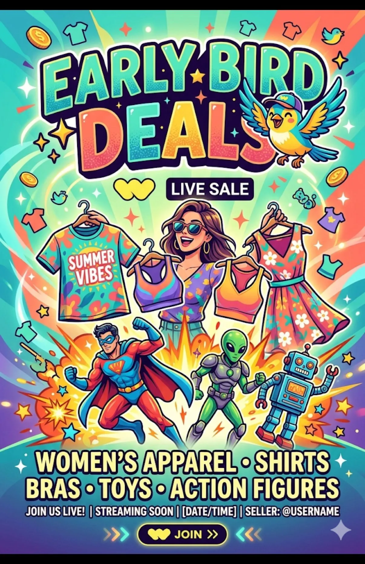 Thumbnail for live show