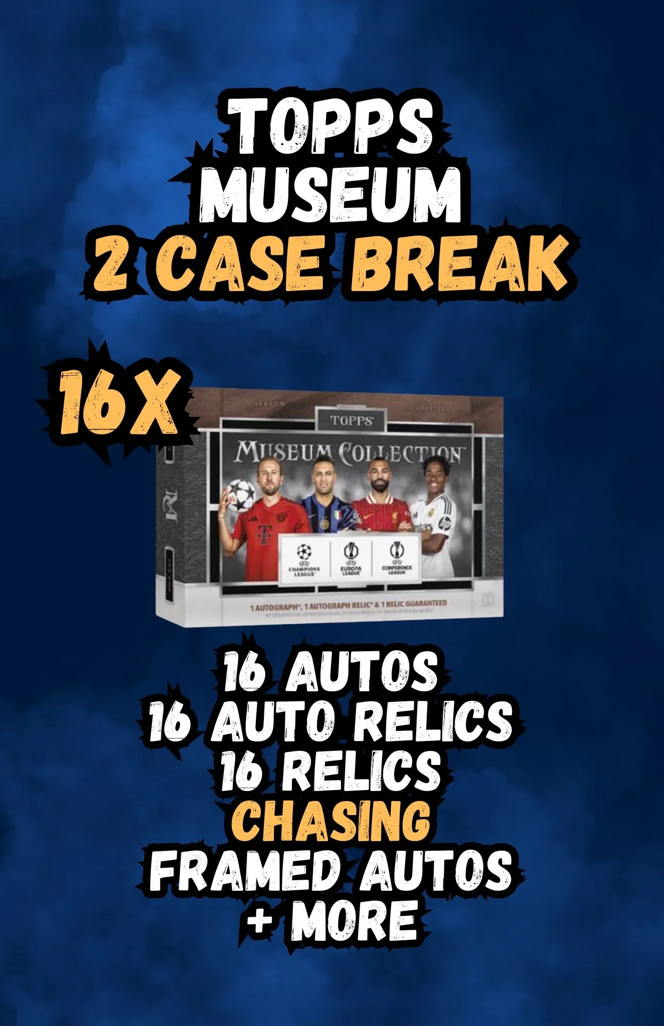 2 CASE TOPPS MUSEUM HOBBY BREAK