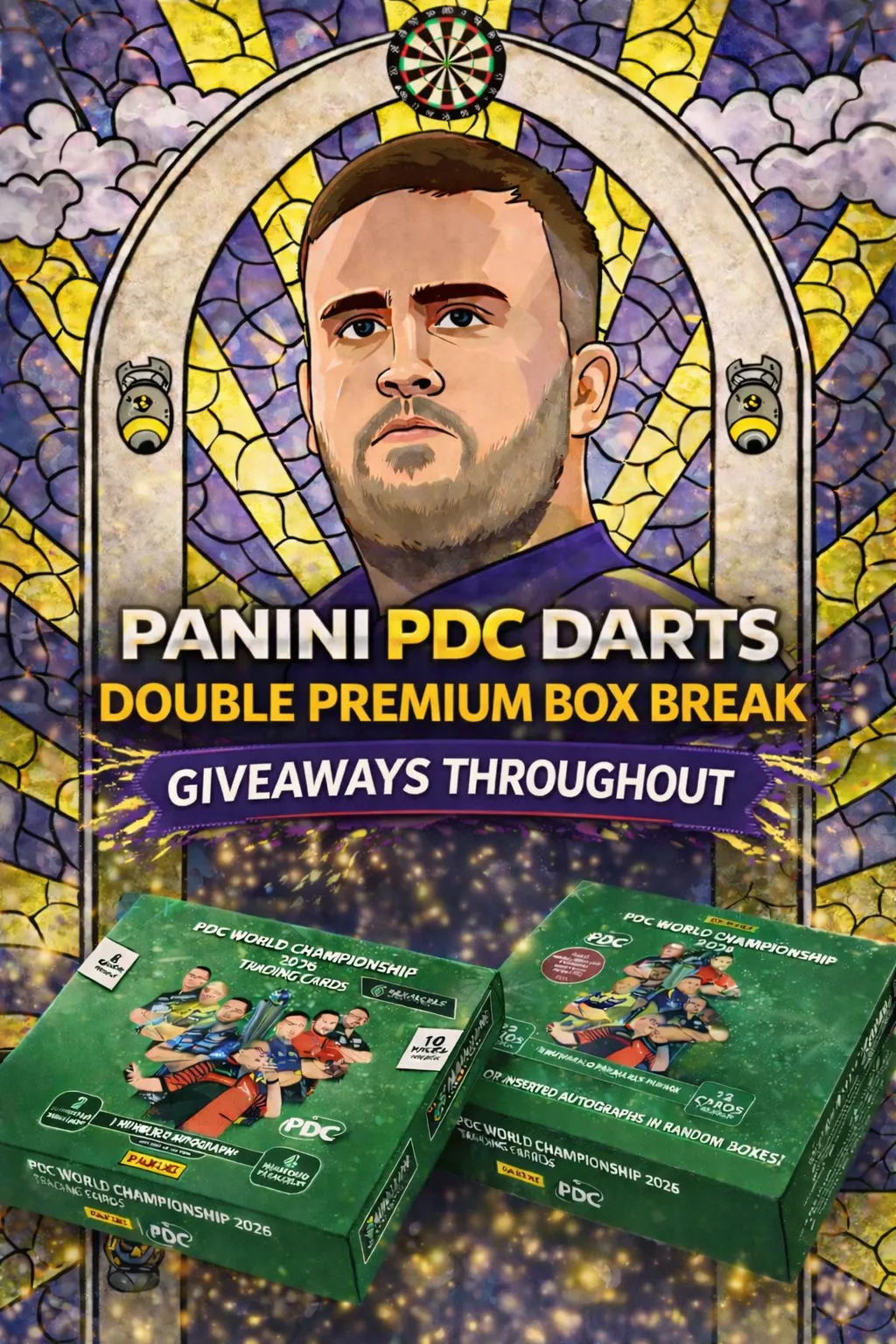 🇬🇧 🎯 PDC PANINI DARTS 2026 PREMIUM BOX BREAK 🎯