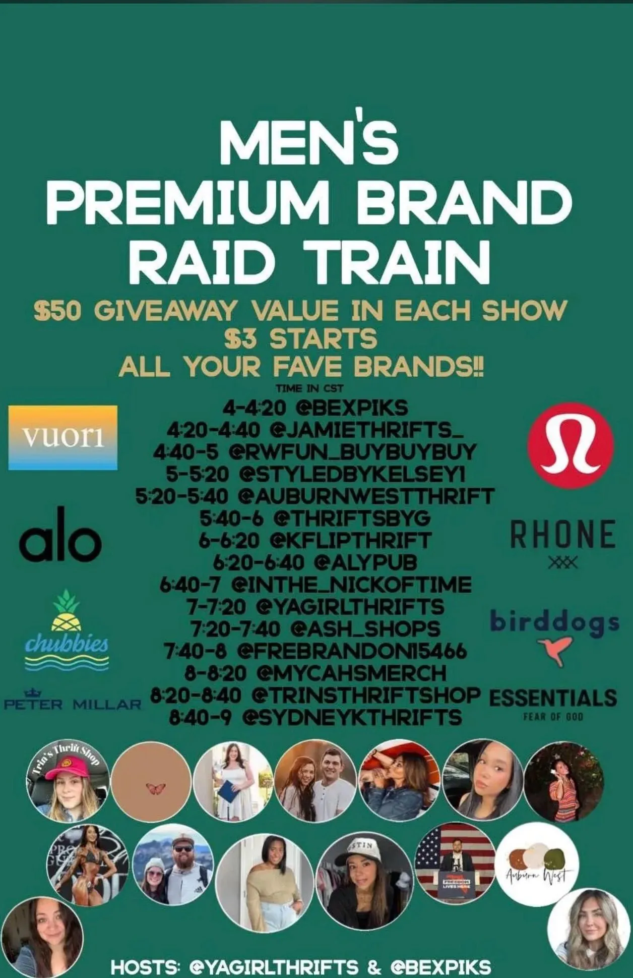 Thumbnail for live show