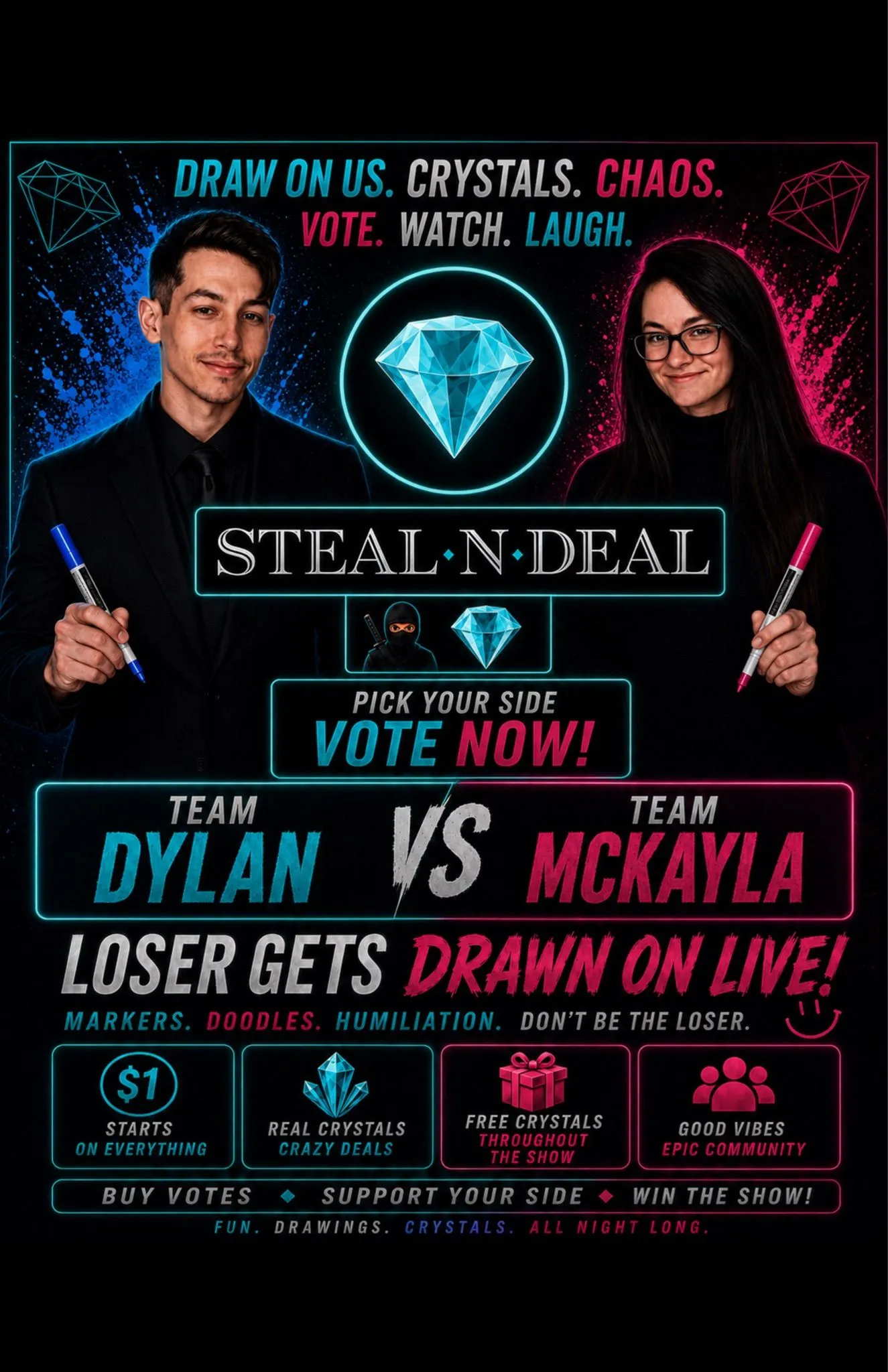 Thumbnail for live show