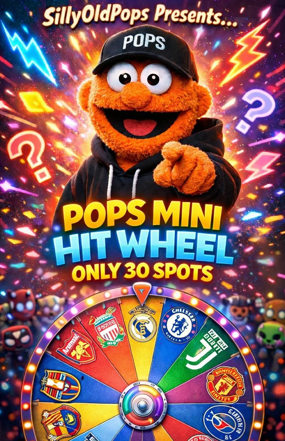 Pop's Mystery Hit Wheel BOXES PACKS SLABS AUTOS PATCHES NUMBERED