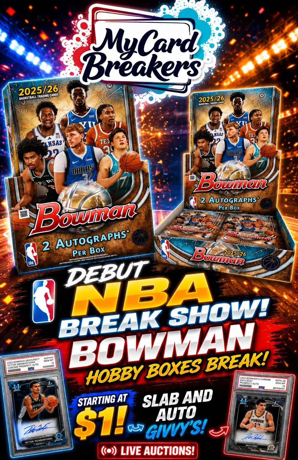 Thumbnail for live show