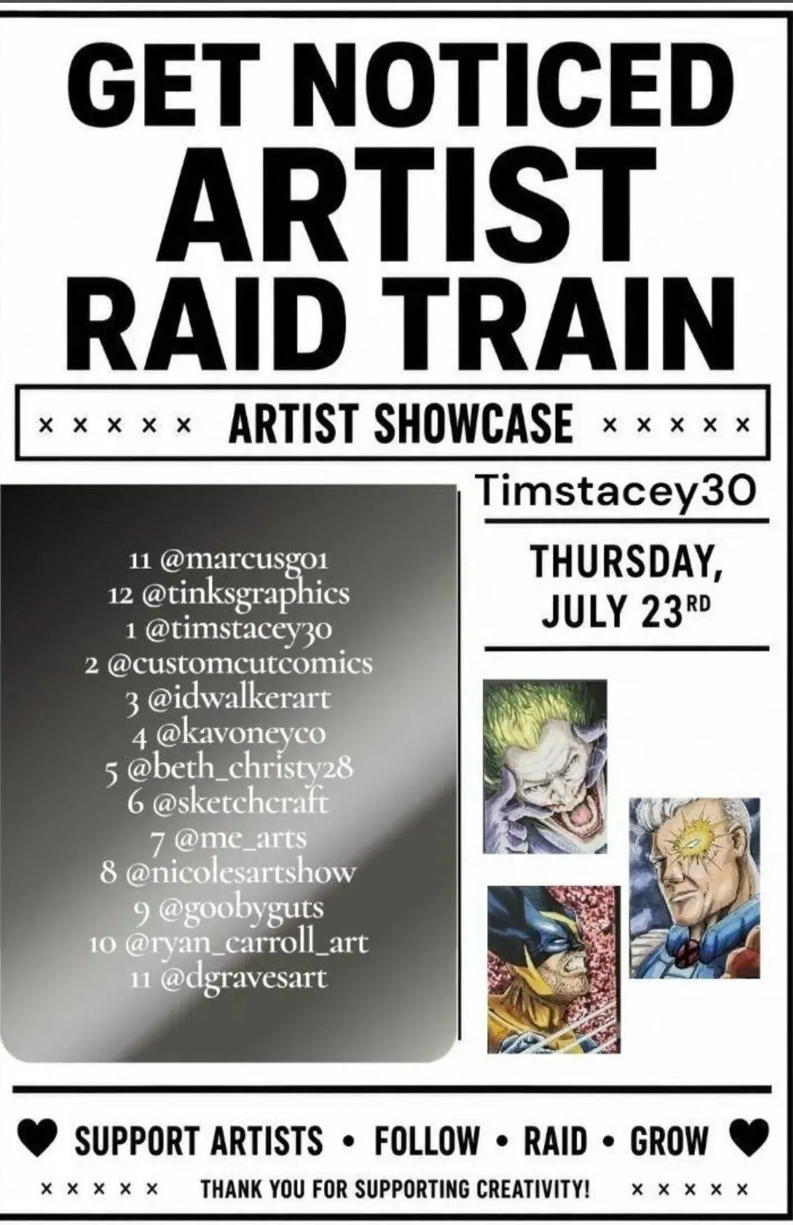 Thumbnail for live show