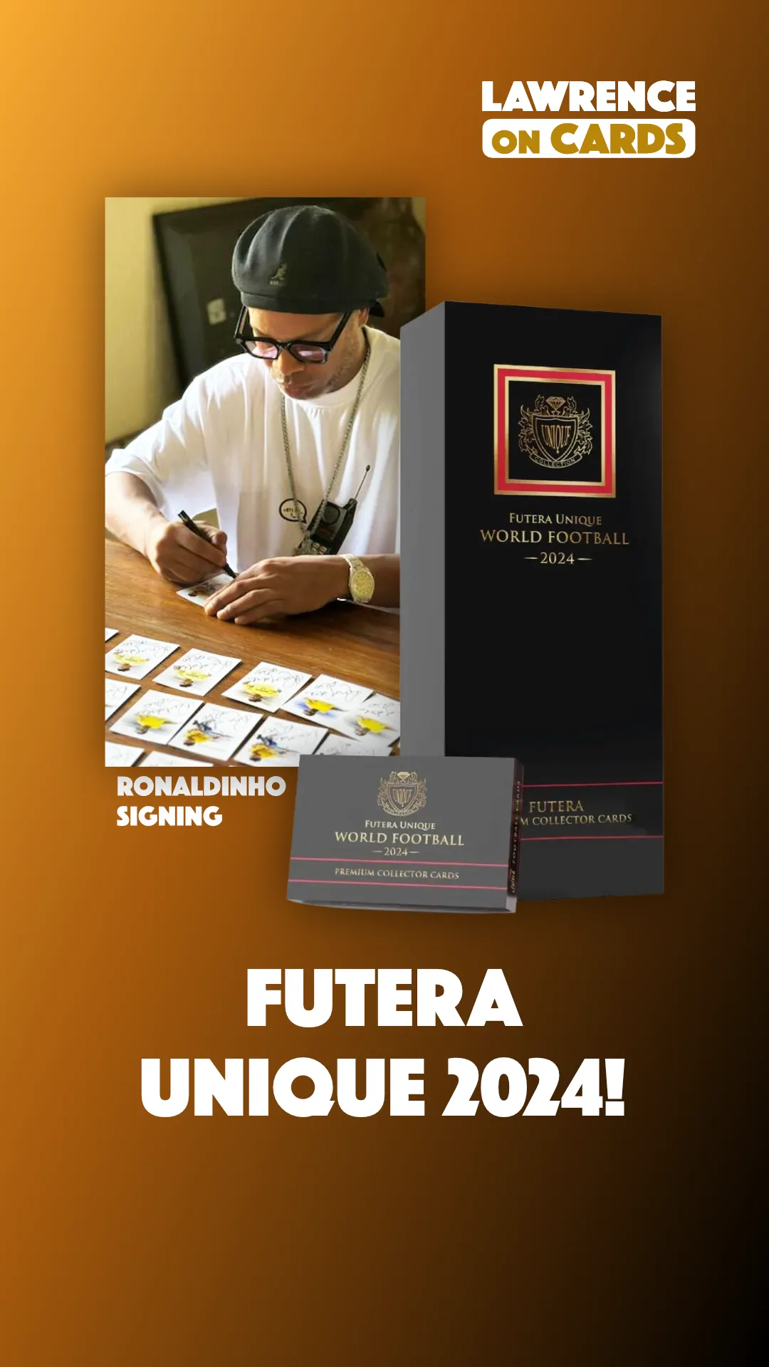 Futera Unique World Football 2024!! Chase Messi 1/1s, Yamal On-Card Autos, CR7 Match-Worn Patches. HARD TO FIND! [Bookmark This]