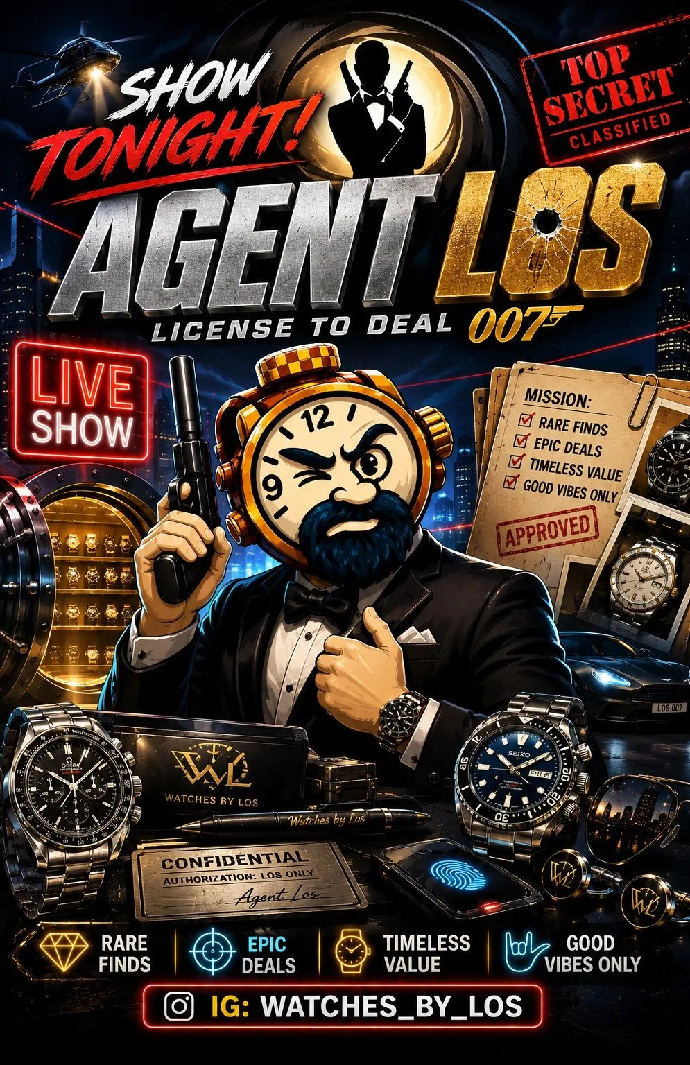 Thumbnail for live show