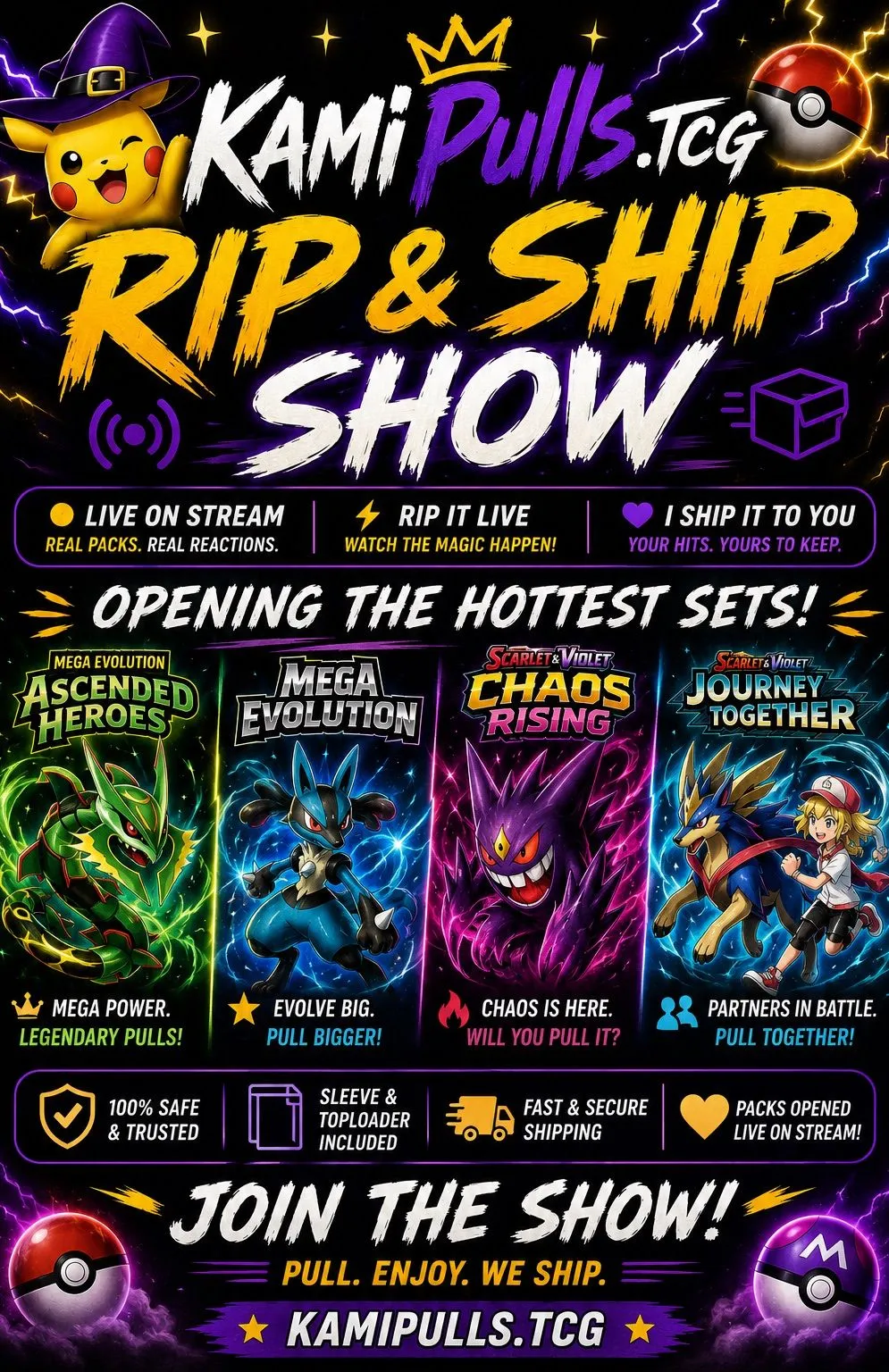 Thumbnail for live show