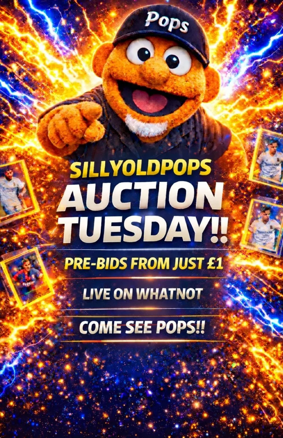 Sillyoldpops Presents...Auction Tuesday. Slabs, Autos, Patches, Club Legacyz, Numbered