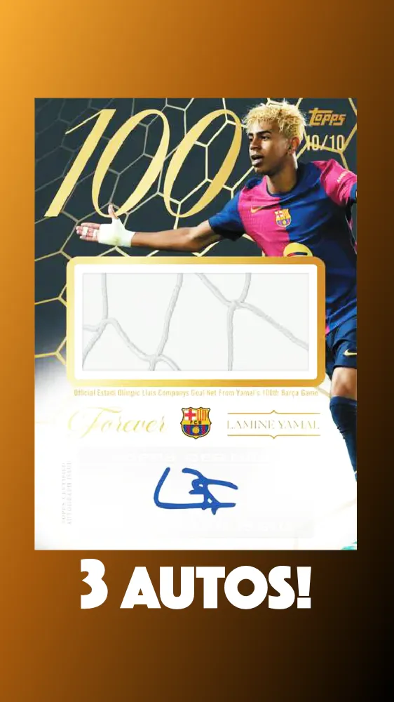 NEW Barcelona Forever 🔥 3 ENCASED AUTOS!