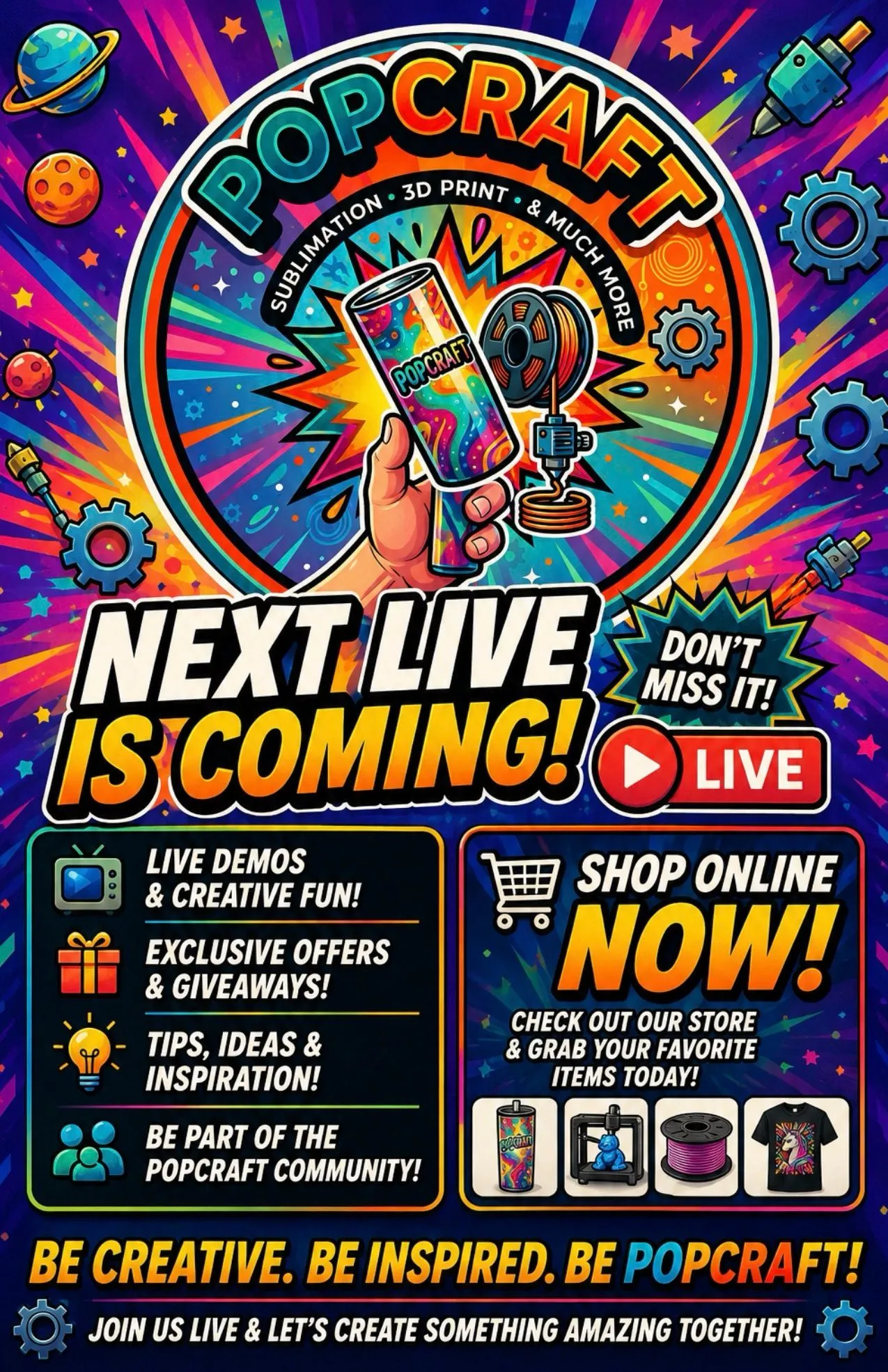 Thumbnail for live show