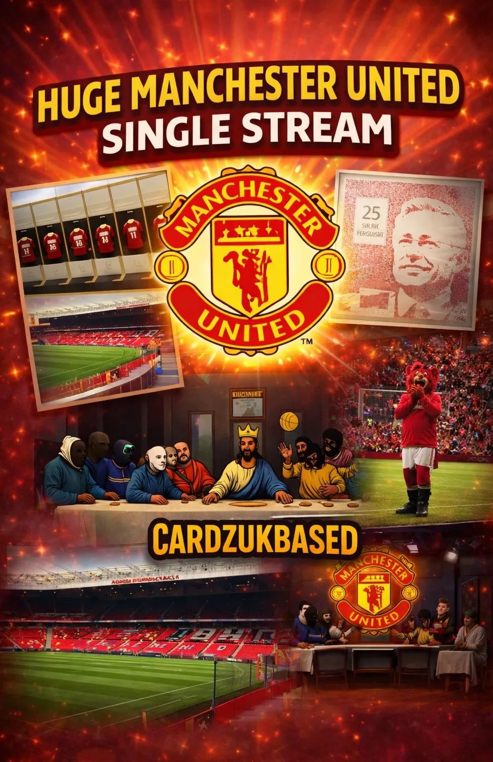 HUGE MANCHESTER UNITED SINGLE STREAM