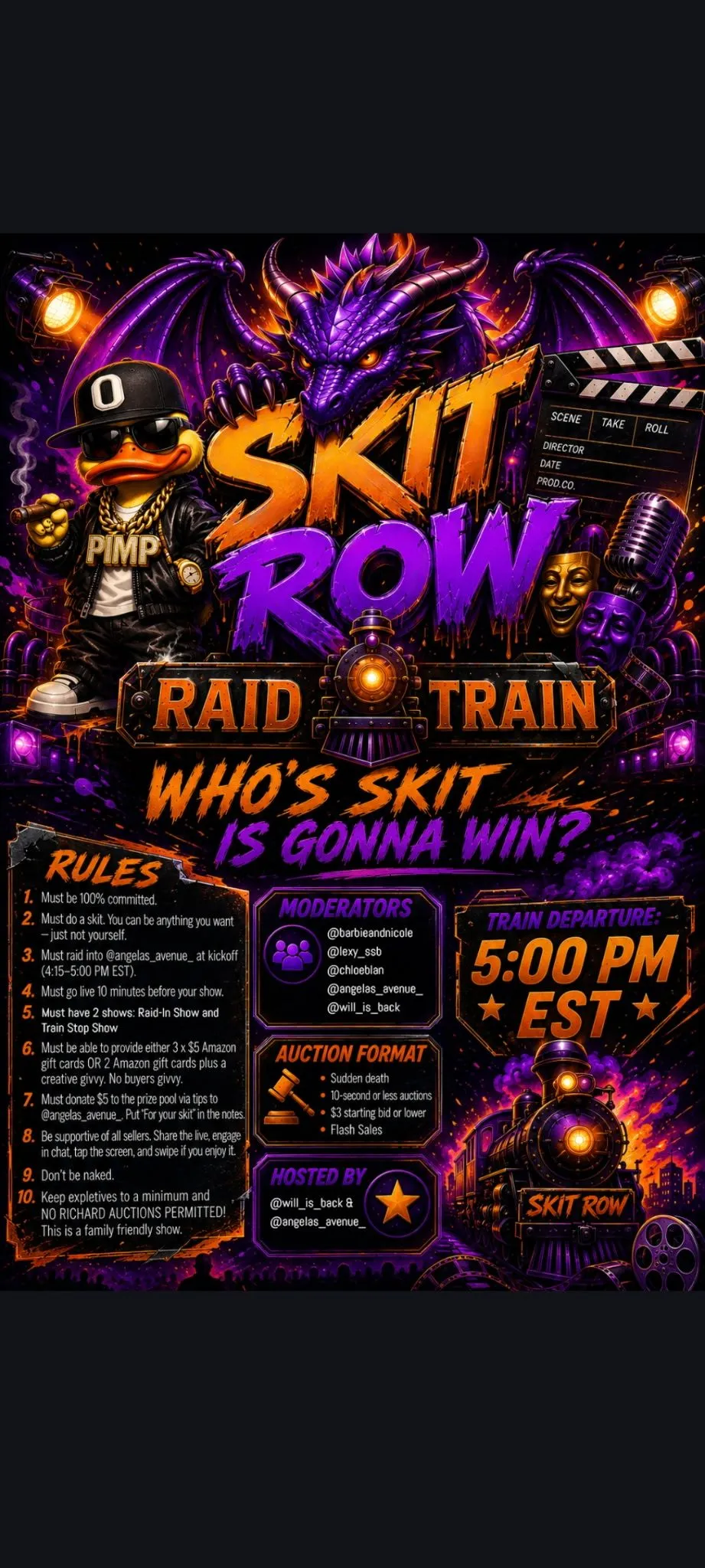 Thumbnail for live show