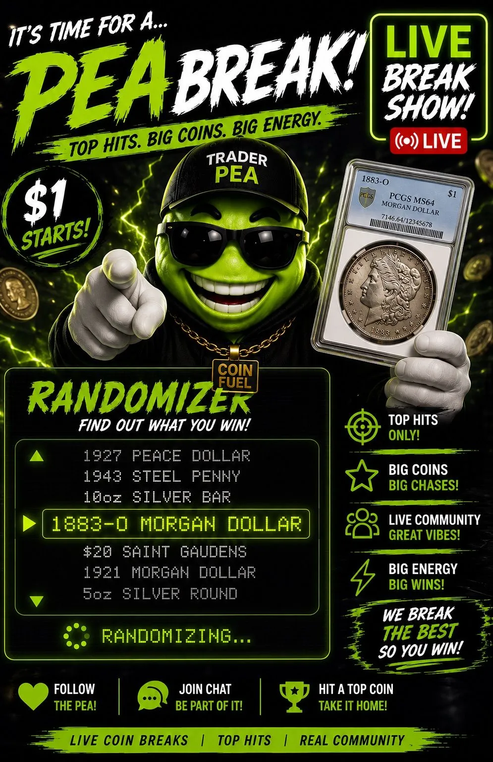 Thumbnail for live show