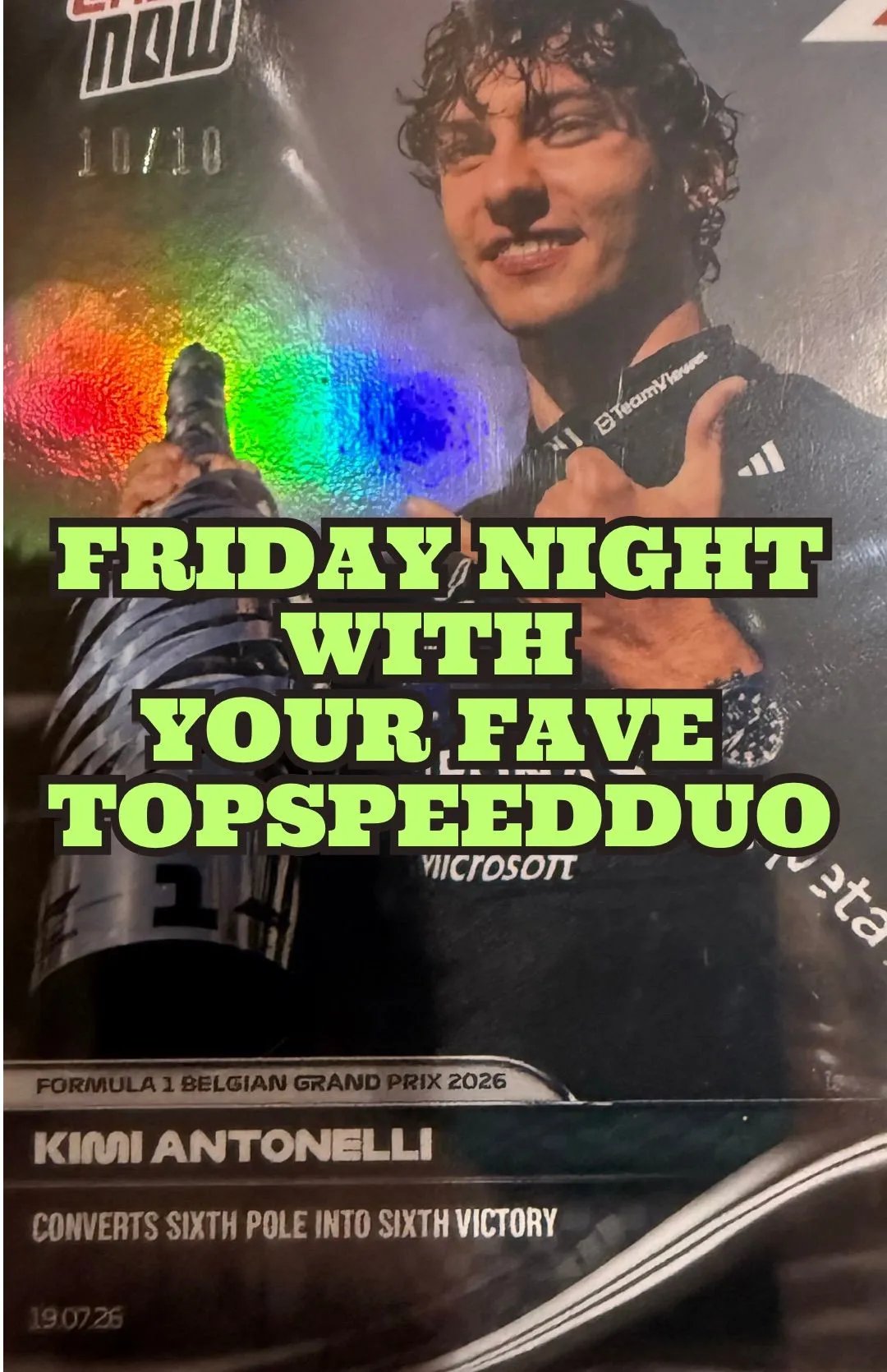 Thumbnail for live show