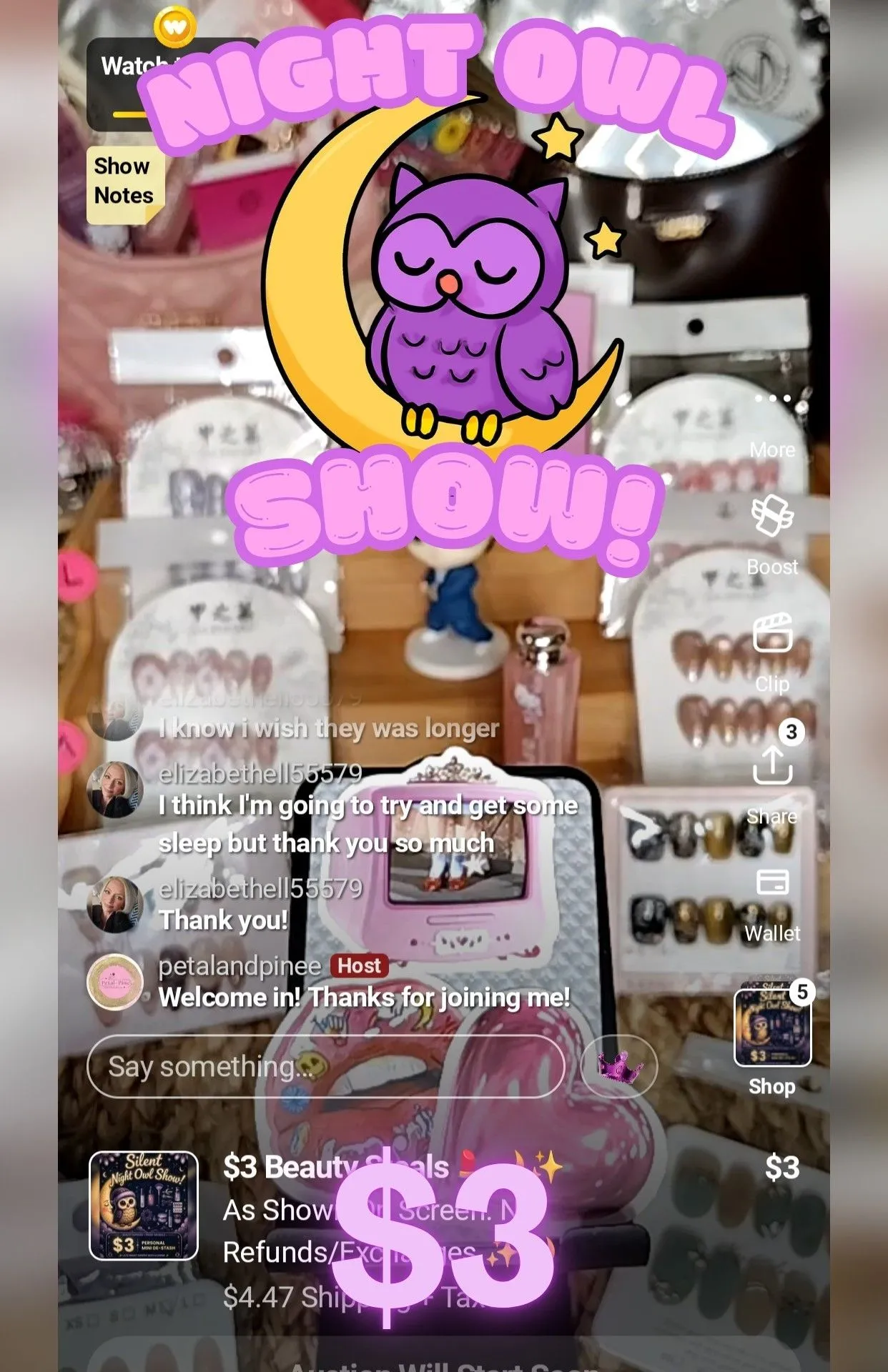 Thumbnail für Live-Show