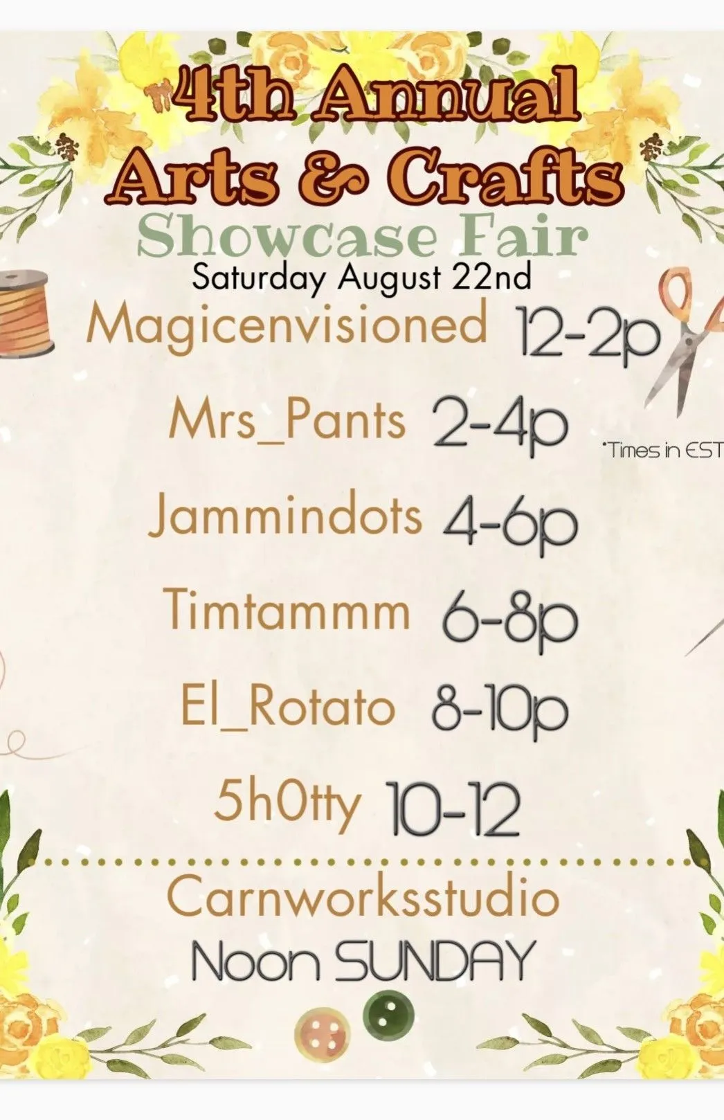 Thumbnail for live show