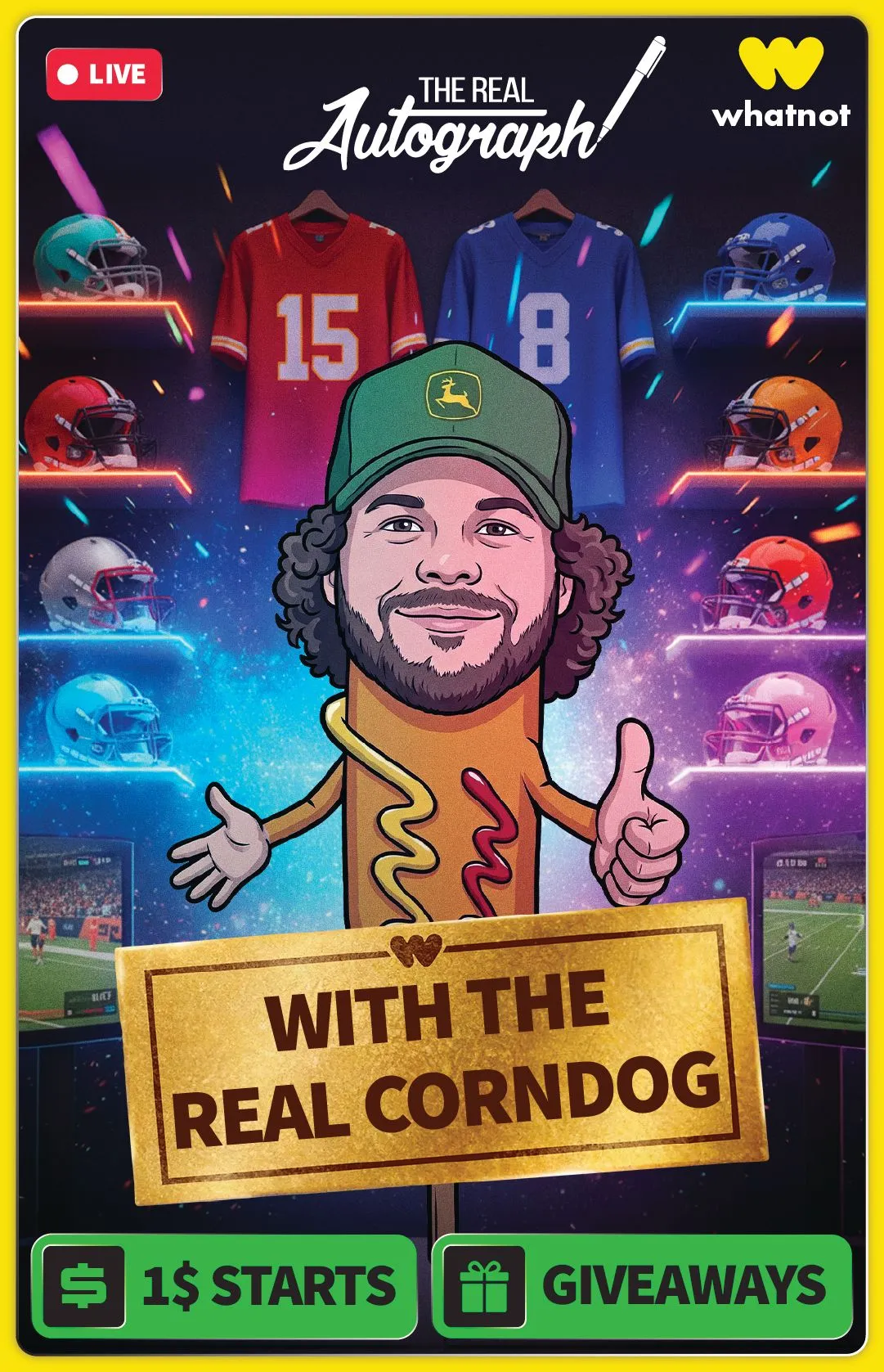 Thumbnail for live show