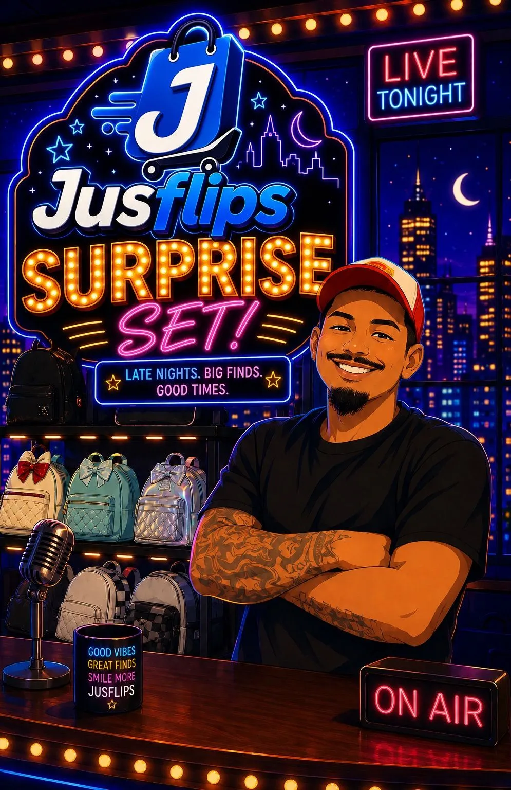 Thumbnail for live show