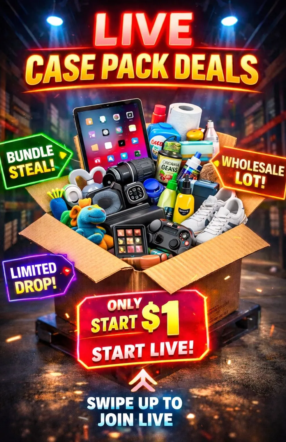 Thumbnail for live show