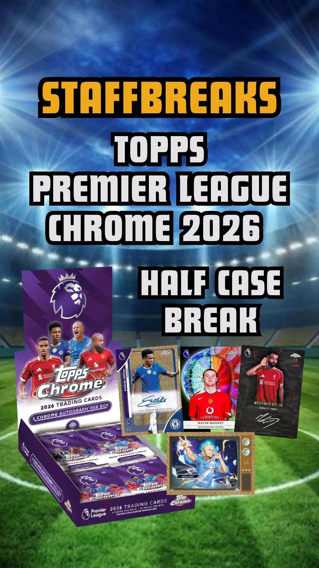 TOPPS PL CHROME - HALF CASE BREAK