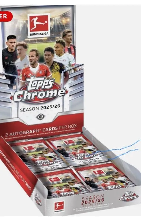 Bundesliga  hobby box  25-26 new realease