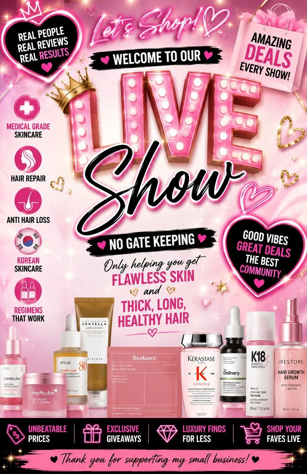 Thumbnail for live show