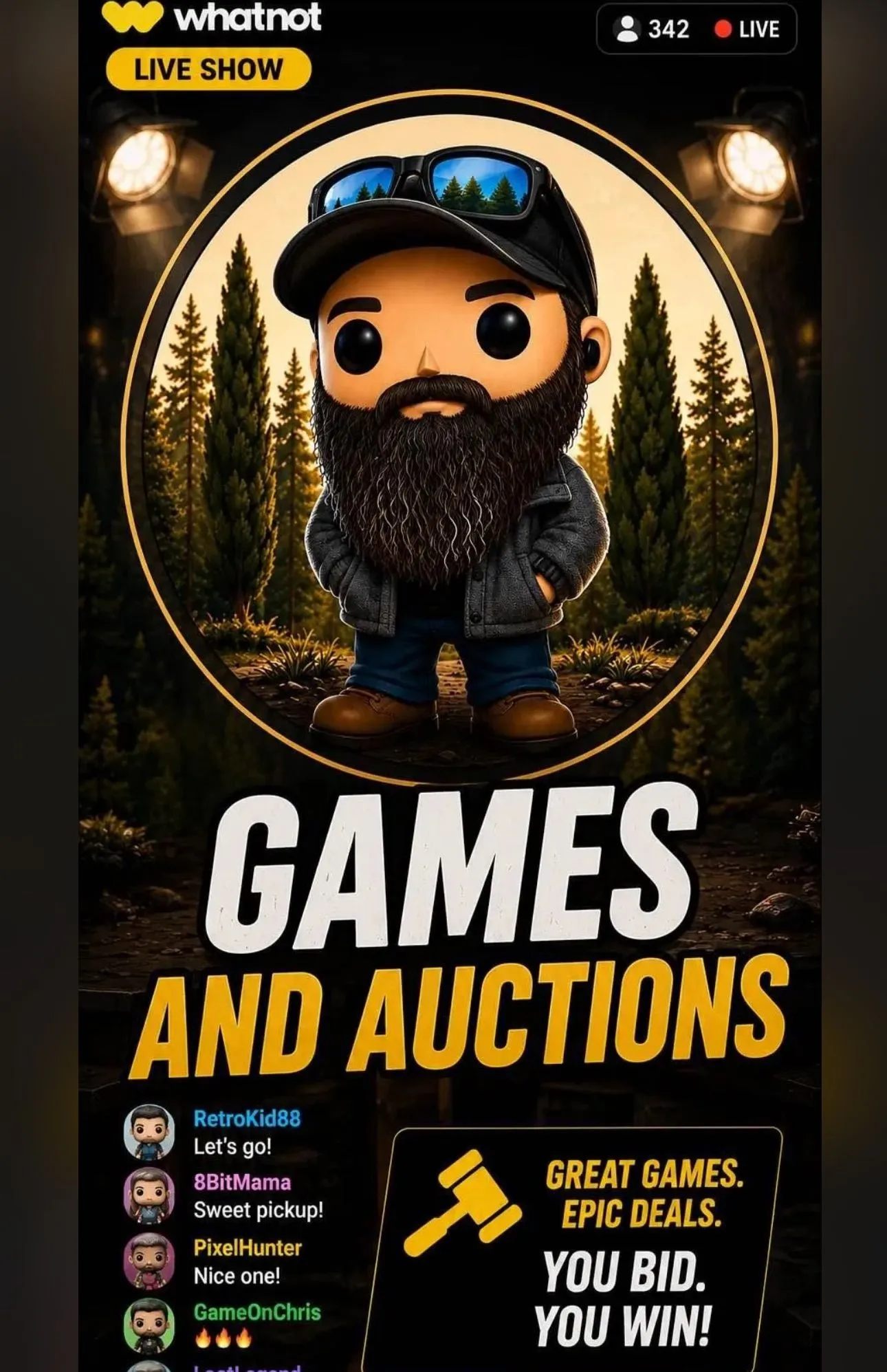 Thumbnail for live show