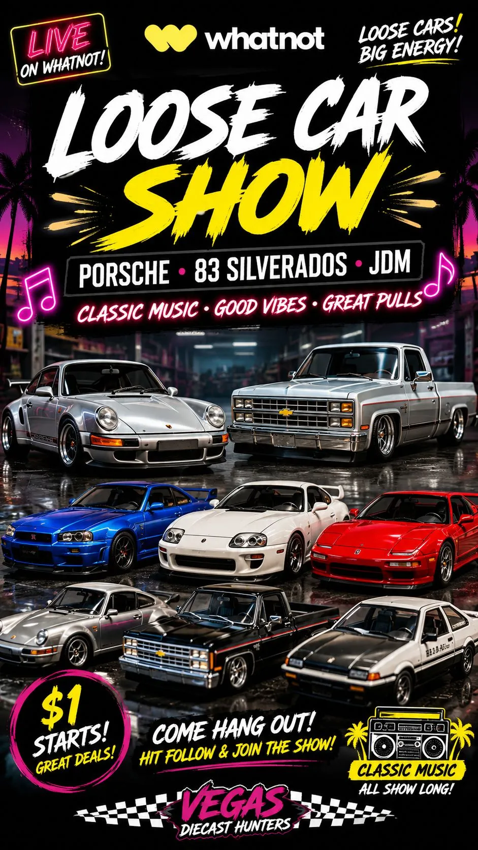 Thumbnail for live show