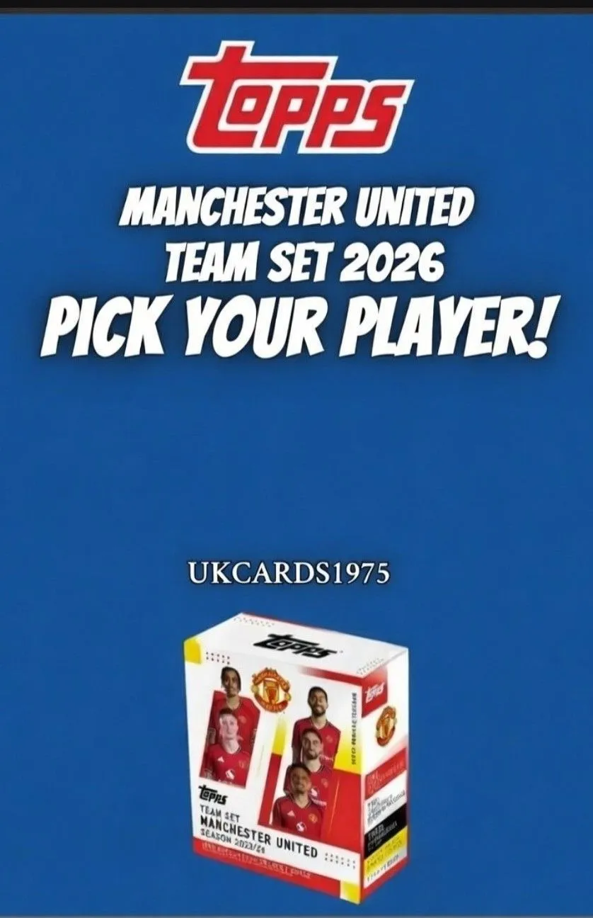 MANCHESTER UNITED TEAM SET 2026 (RANDOM)