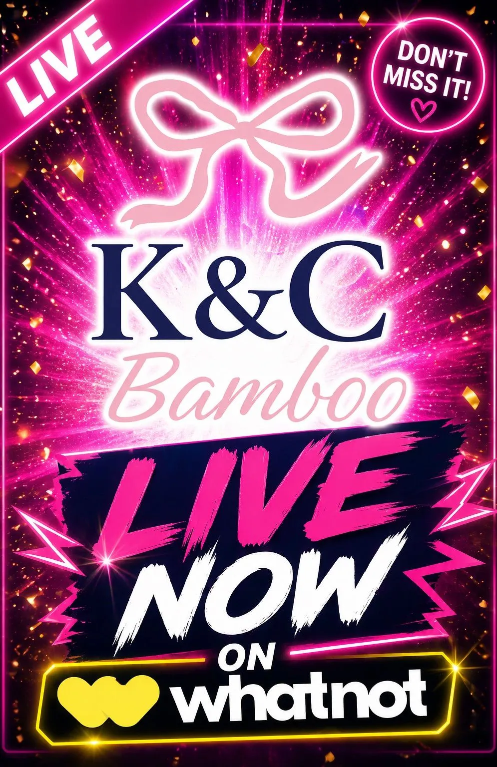 Thumbnail for live show