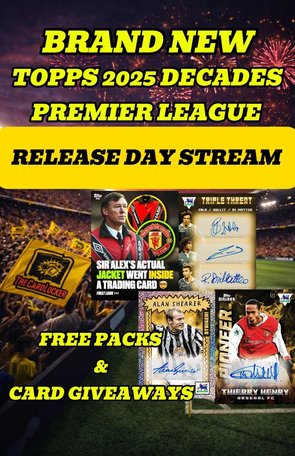 💥 TOPPS DECADE💥 RELEASE DAY 💥 TOPS PREMIER LEAGUE DECADES