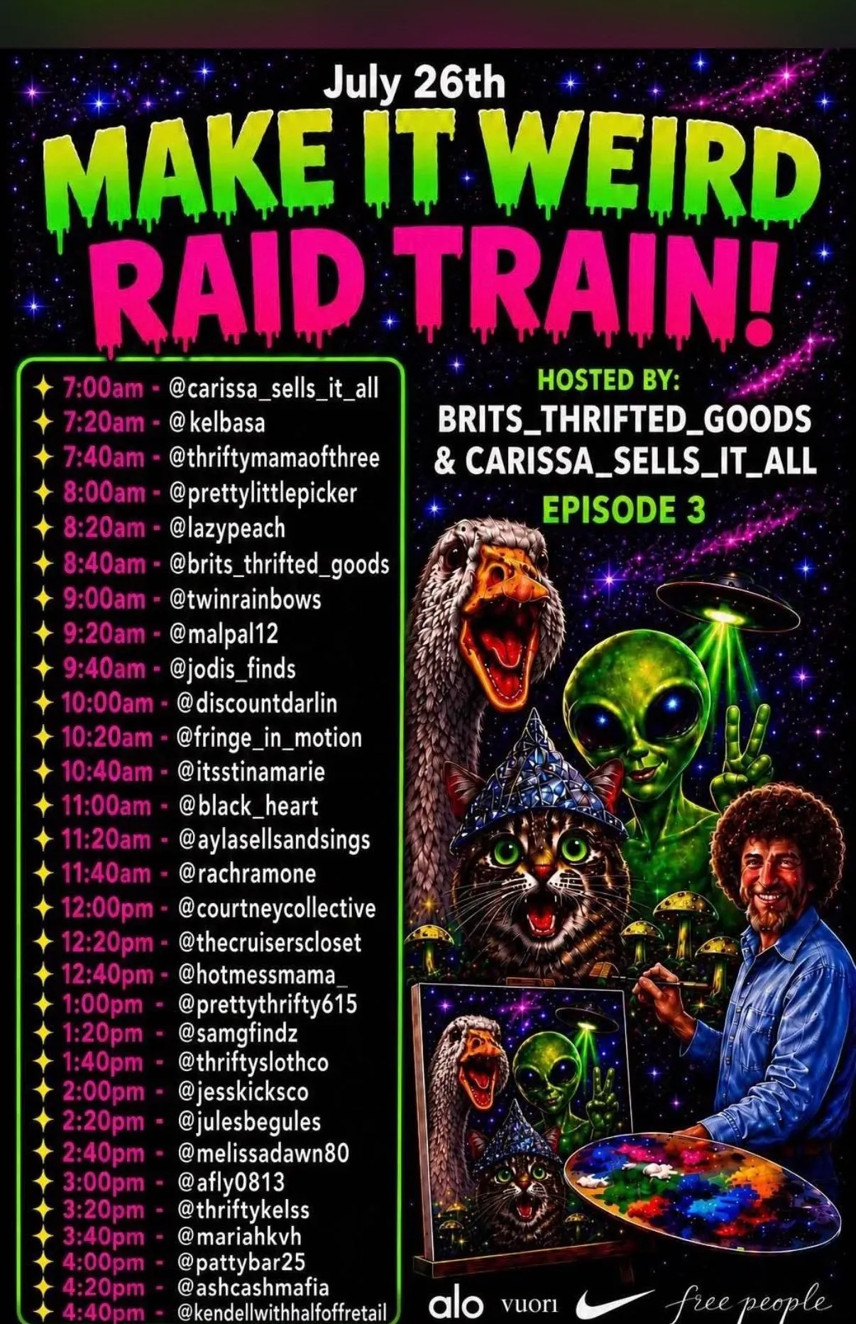 Thumbnail for live show