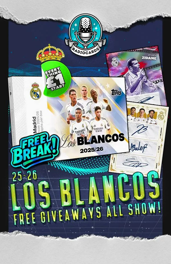 🎙️ REAL MADRID LOS BLANCOS!! 🎙️ £1 STARTS!! 🔥 🔥 🔥