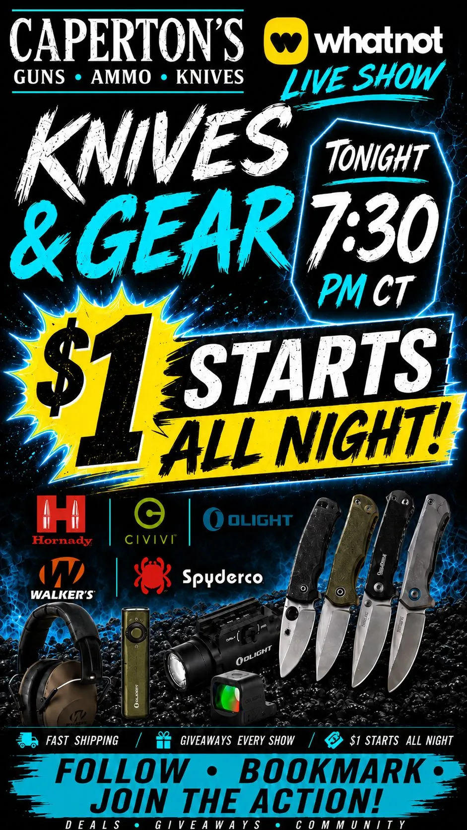 Thumbnail for live show