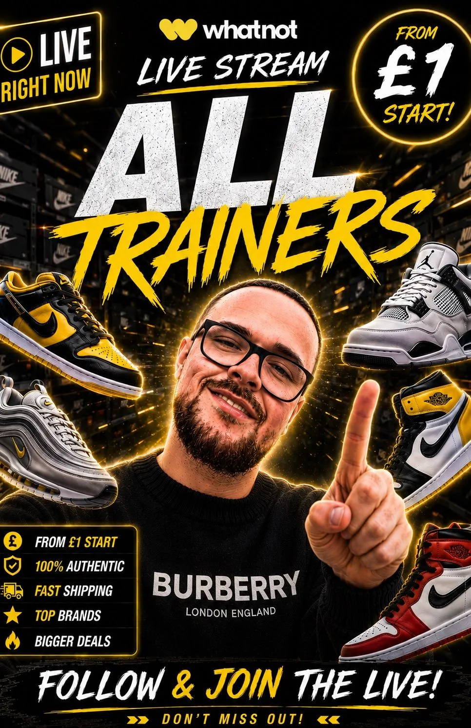 Thumbnail for live show