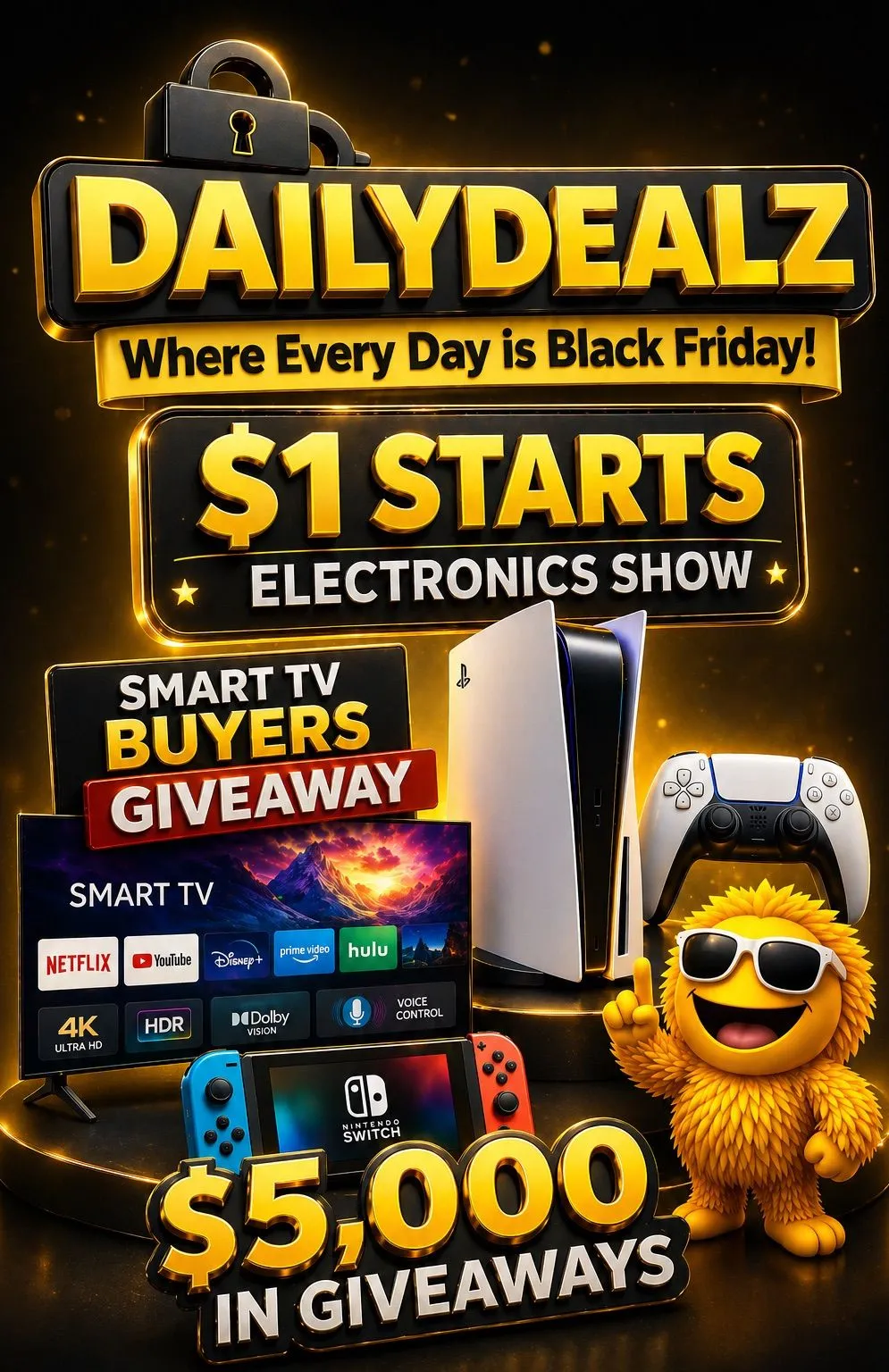 Thumbnail for live show