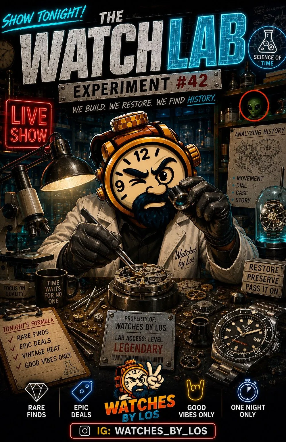 Thumbnail for live show