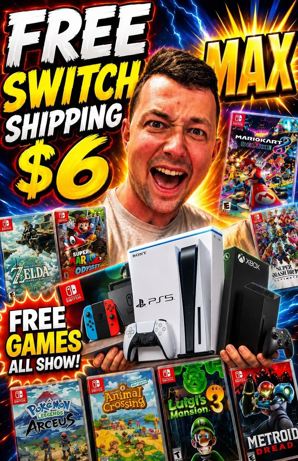 Thumbnail for live show