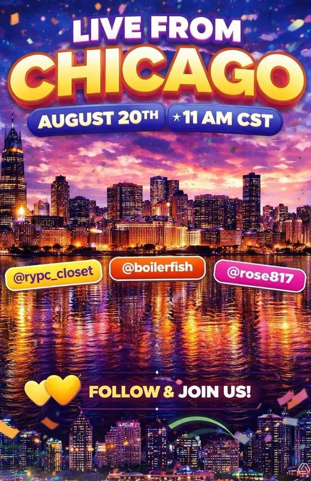 Thumbnail for live show